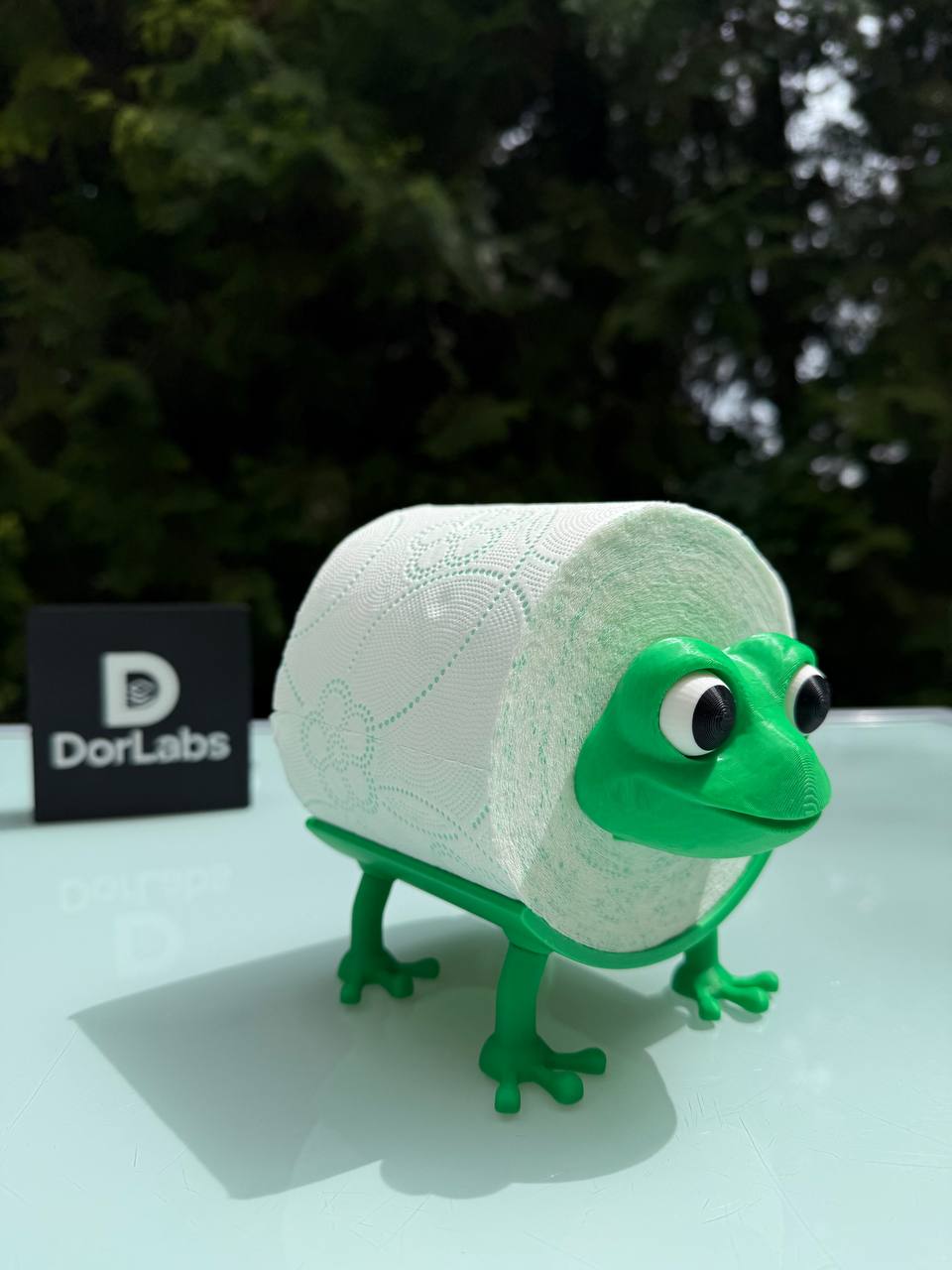 Frog Toilet Paper Holder