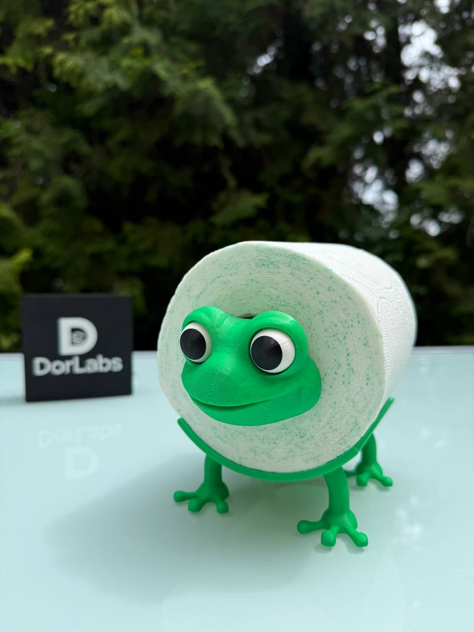 Frog Toilet Paper Holder