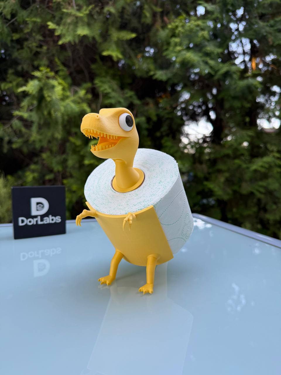 Dino Toilet Paper Holder