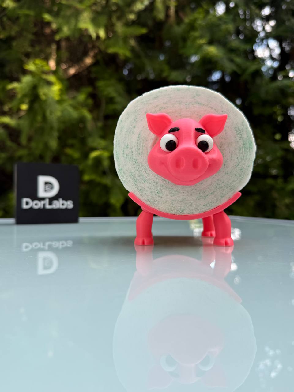 Pig Toilet Paper Holder