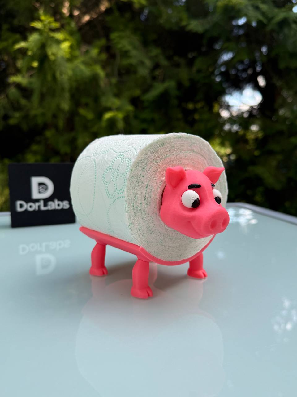 Pig Toilet Paper Holder