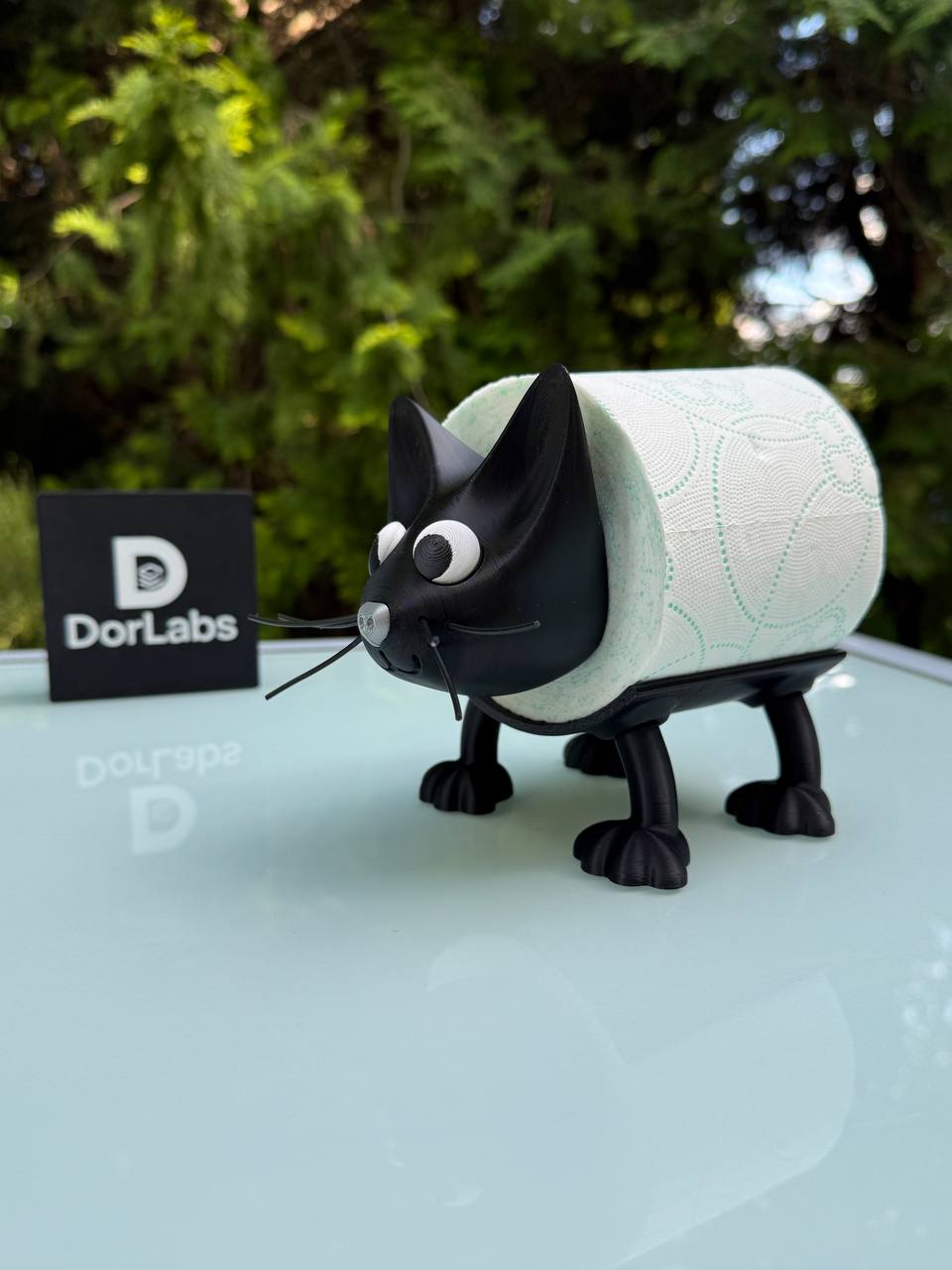 Kitty Toilet Paper Holder