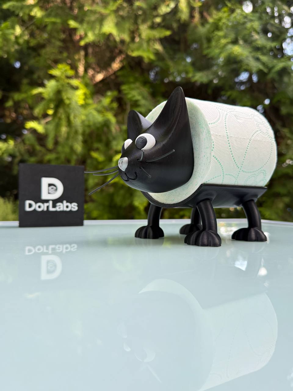 Kitty Toilet Paper Holder